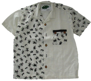 Children's organic cotton animal print shirts - Ant